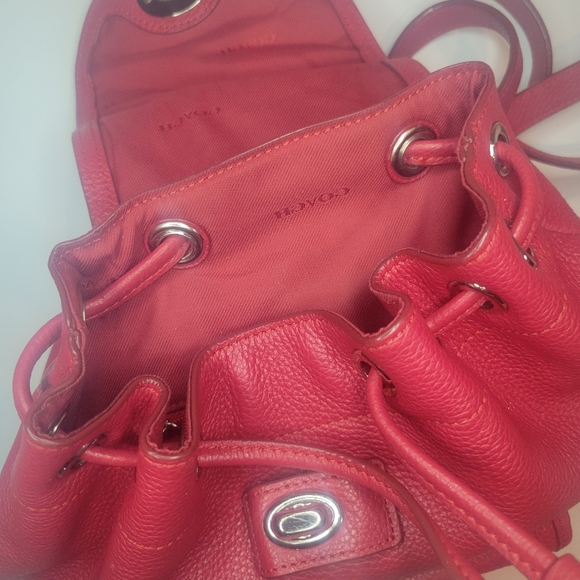 Coach red backpack - Picture 4 of 6